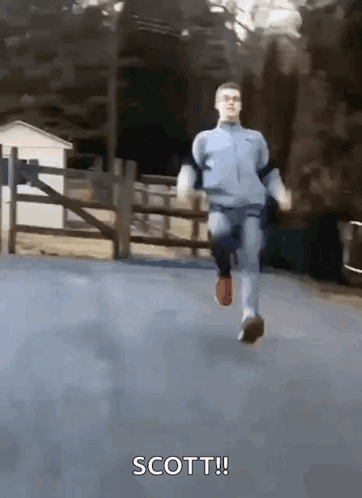 Funny Run GIF