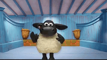 Funny Sheep GIF