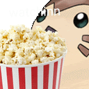 Furret Furret Popcorn Sticker