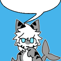 Furry Cat Sticker