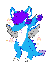 Furry Dab Sticker
