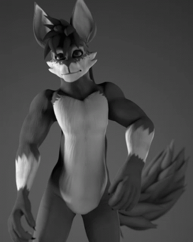 Furry Gigachad GIF