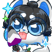Furry Happy Popsicle Sticker