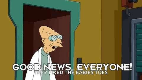 Futurama Good News GIF