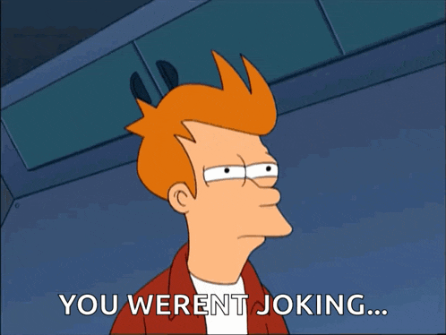 Futurama Serious GIF