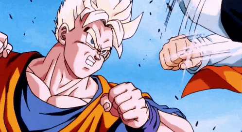 Future Gohan Android 17 GIF