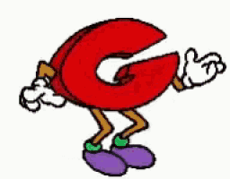 G Letter Dance GIF