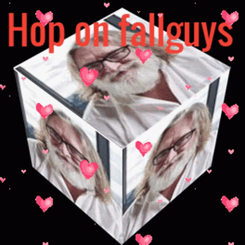 Gabe Newell Fall Guys Hop On Fall Guys GIF. This 498 x 498 animated GIF is part of our gabe newell collection. Related themes include gif. Created by…