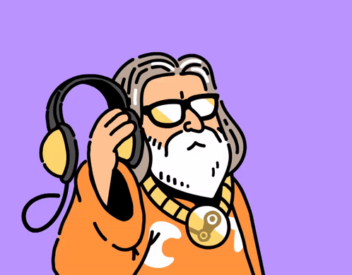 Gaben Gabe Newell GIF. This 498 x 390 animated GIF is part of our lord gaben collection. Related themes include dancing, gabe newell, headbanging. Created…