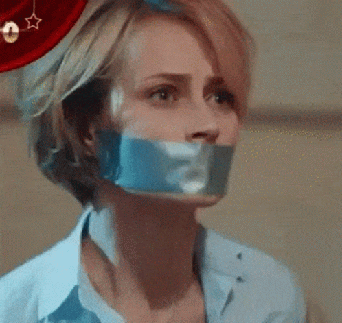 Gagged GIF