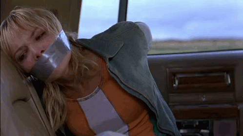 Gagged GIF