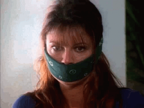 Gagged GIF