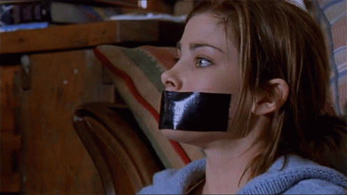 Gagged GIF