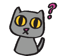 Gaiathegraycat Question Sticker