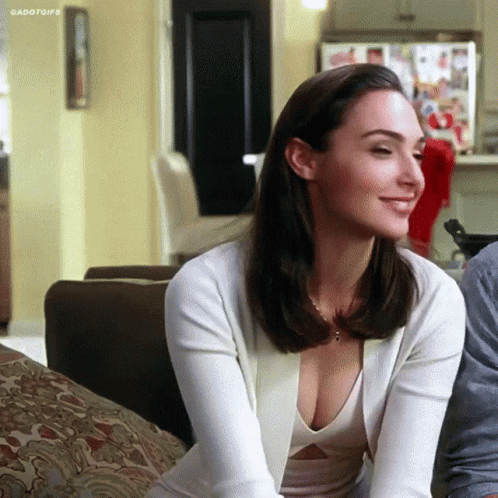 Gal Gadot Interview GIF