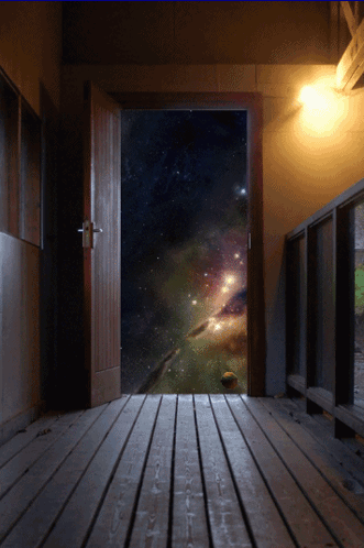 Galactic Door GIF