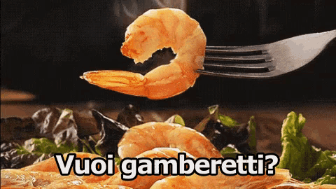 Gamberetti Crostacei Gameretti Fritti GIF