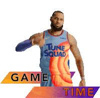 Game Time Lebron James Sticker