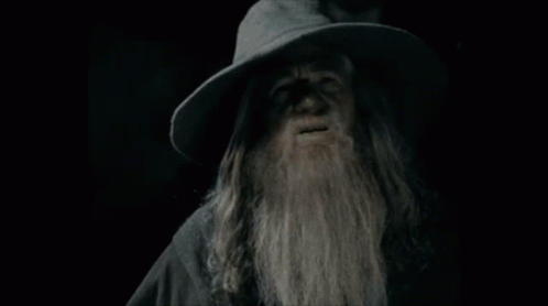Gandalf GIF. This 498 x 278 animated GIF is part of our i have no memory of this place collection. Created by Spotifnite. View the original animation, share…