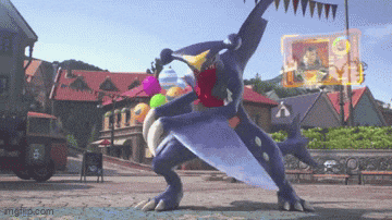 Garchomp Pokken GIF