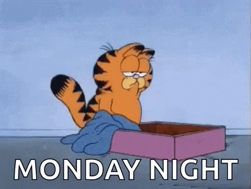 Garfield Tired GIF