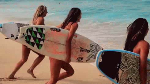Garotas Do Surf GIF