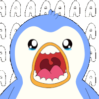 Gasp Scream Sticker