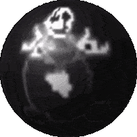 Gaster Gaster Rapping Sticker