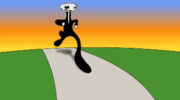 Gaster Undertale GIF. This 351 x 196 animated GIF is part of our goofy walk collection. Related themes include black, blue, funny. Created by Noiwillnot0…