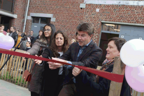 Gatz Ribbon Cutting GIF. This 498 x 331 animated GIF is part of our cutting ribbon collection. Created by Renaud2005. View the original animation, share it…