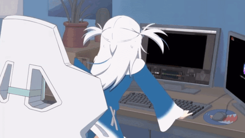Gawr Gura Streamer GIF