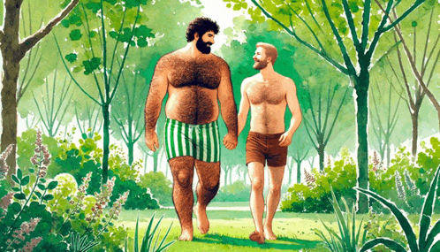 Gay Camping Nature Meme