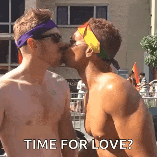 Gay Kisses Gay Men Kiss GIF