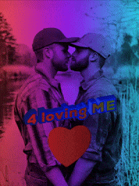 Gay Love Love You Couple GIF