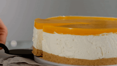 Gelatine Cake Ostekake GIF