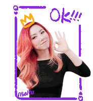Gem0816 Ok Queen Sticker
