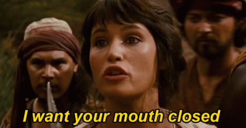 Gemma Arterton Gagged GIF