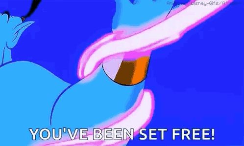 Genie Freeme GIF. This 498 x 299 animated GIF is part of our freedom collection. Created by saber2024. View the original animation, share it, or browse…