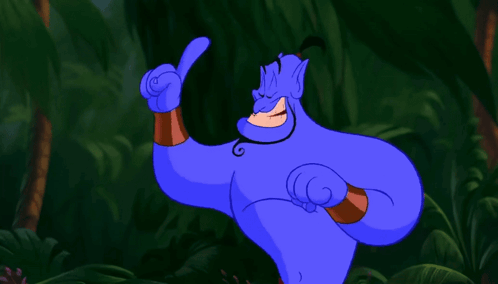 Genie Genie Aladdin GIF. This 498 x 284 animated GIF is part of our genie jaw drop collection. Related themes include jaw drop, what the. Created by…