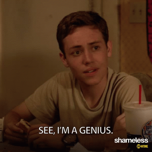 Genious Happy GIF