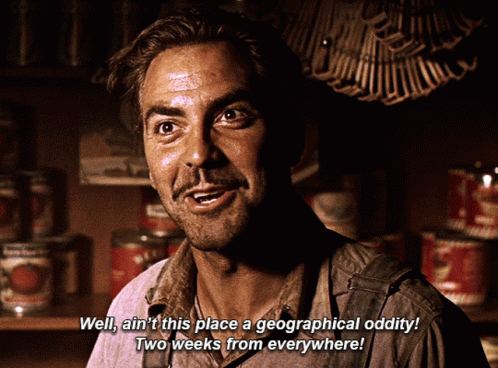 George Clooney GIF. This 498 x 368 animated GIF is part of our o brother where art thou collection. Created by Expo_Indigo. View the original animation…