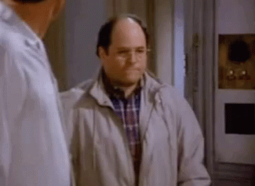 George Costanza GIF. This 370 x 270 animated GIF is part of our kramer im out collection. Related themes include awkward, nope, reaction. View the original…