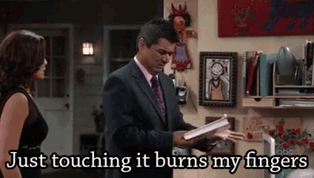 George Lopez Burn GIF