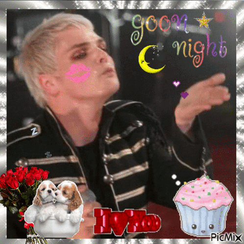 Gerard Way Good Night GIF
