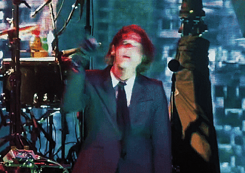 Gerard Way Smile GIF