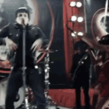 Gerard Way Tweaking GIF