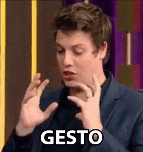 Gesto Gesticulando GIF