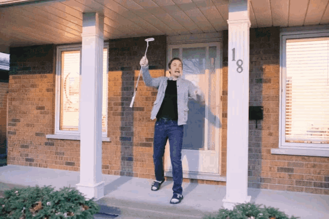 Get Get Off My Lawn GIF
