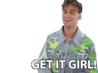 Get It Girl Brad Mondo Sticker