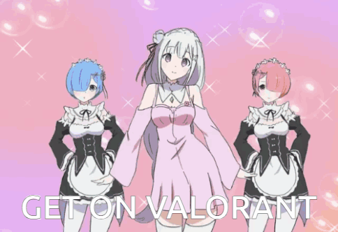 Get On Valorant Rem GIF